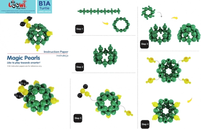 Set di costruzione big loowi edu – 200 pezzi