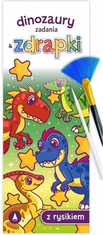 Dinosauri – compiti con carte da grattare