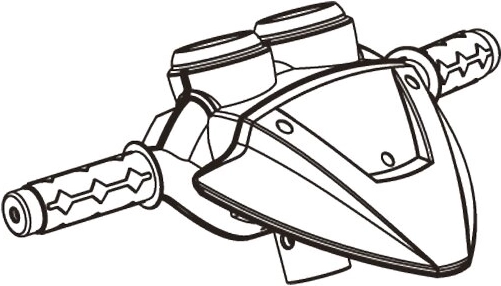 Jamara volante per quad per bambini