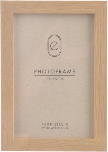 Cornice portafoto in legno marrone 10 × 15 cm
