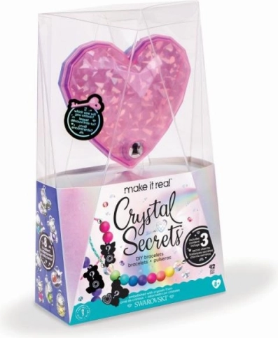 Set fai-da-te braccialetti Disney Crystal Secrets con cristalli Swarovski