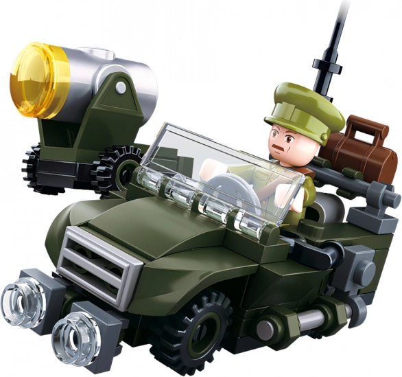 Jeep da pattuglia Sluban WWII