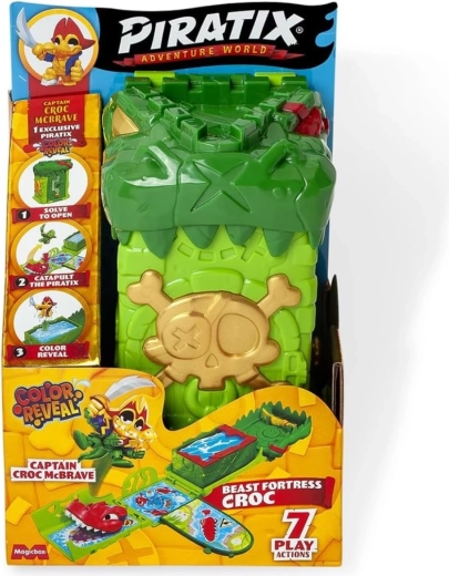 Fortezza pirata Piratix Beast Fortress Croc