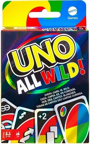 Mattel Uno All Wild – gioco di carte