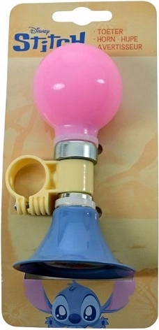 Trombetta per bici Stitch rosa