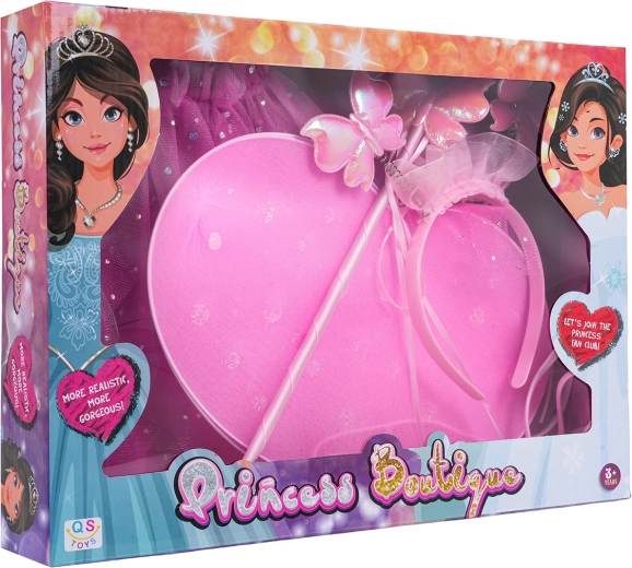 Set da principessina con ali di farfalla