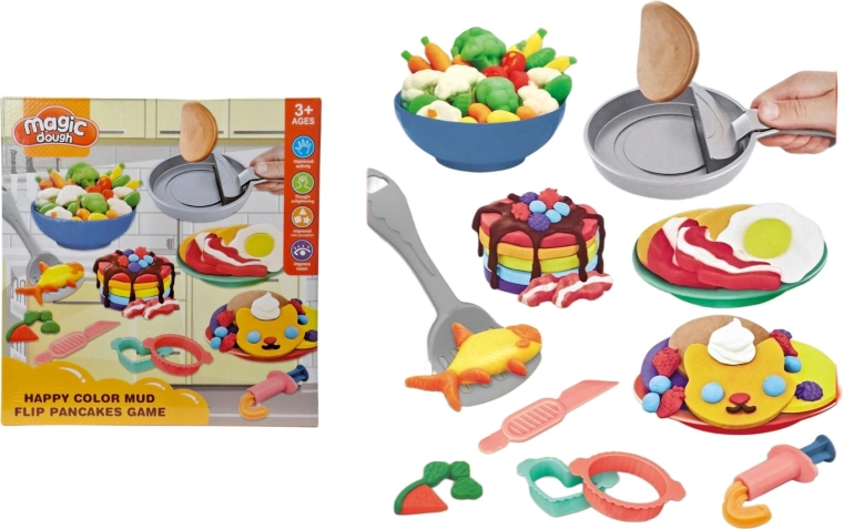 Pasta modellabile creativa – set per pancake e verdura