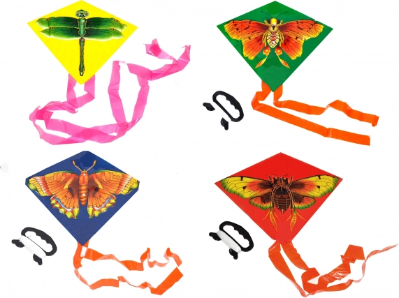 Aquilone volante con imballaggio ceco