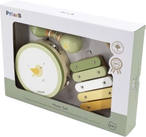 Set musicale per bambini PolarB in colori pastello