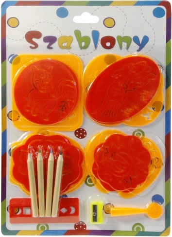 Set di stencil per disegnare per bambini