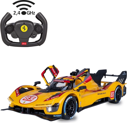 Auto radiocomandata JAMARA Ferrari 499P-N83 1:14 gialla