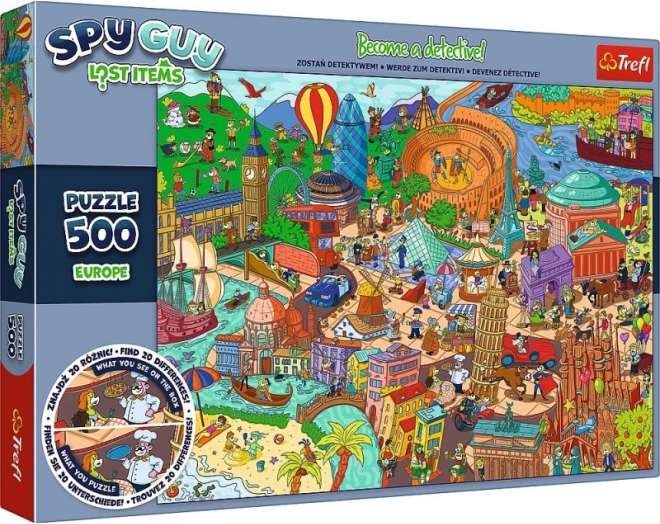 Puzzle 500 pezzi Spy Guy Lost Items Europa