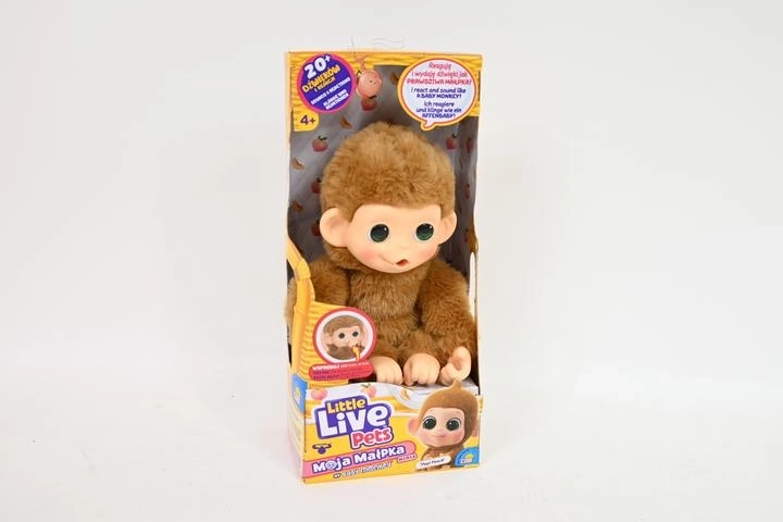 Little Live Pets My Baby Monkey Minis scimmietta interattiva Pepi Peach