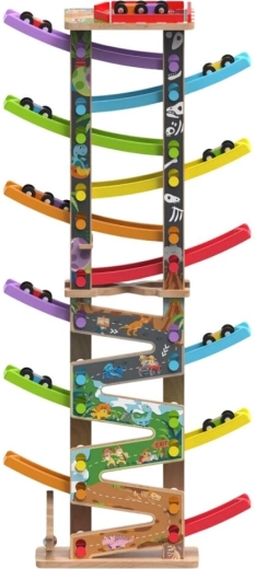 2Kids Toys grande pista da corsa con 12 rampe