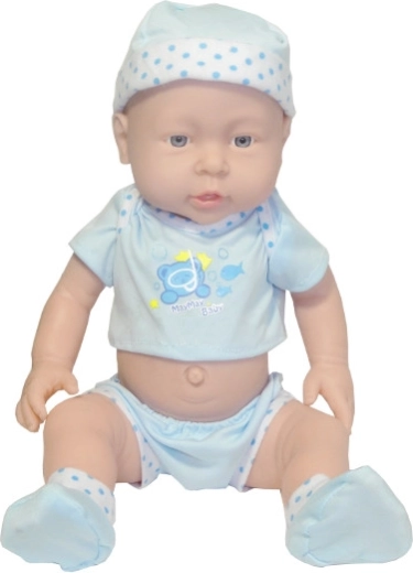 Bambolotto maschietto 40 cm con suoni