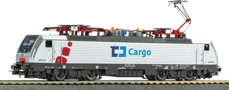 Locomotiva elettrica Piko BR 189 ČD Cargo epoca VI con decoder sonoro, digitale