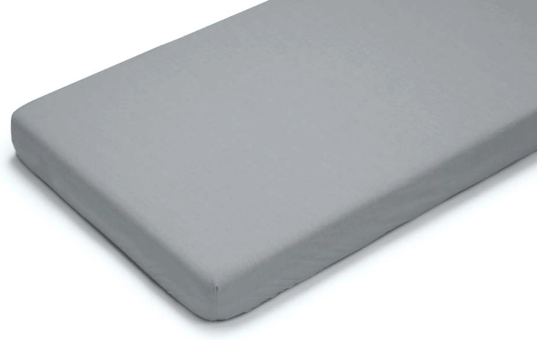 Petite&Mars lenzuolo con angoli in jersey Soft Dream 120 × 60 cm grigio