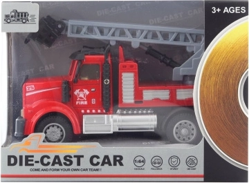 Auto dei pompieri in metallo