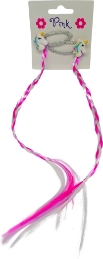 Mollette per capelli con treccine, 2 pz