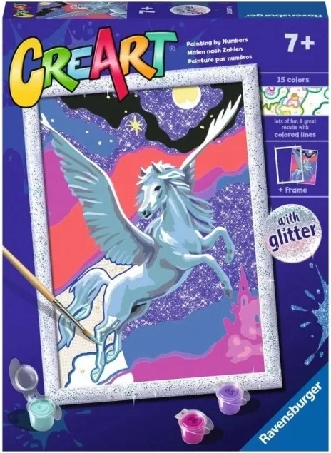 CreArt – cavallo alato Pegaso – dipingi con i numeri