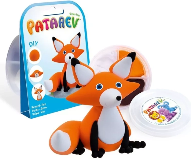 Sentosphere plastilina Patarev da tasca – volpe