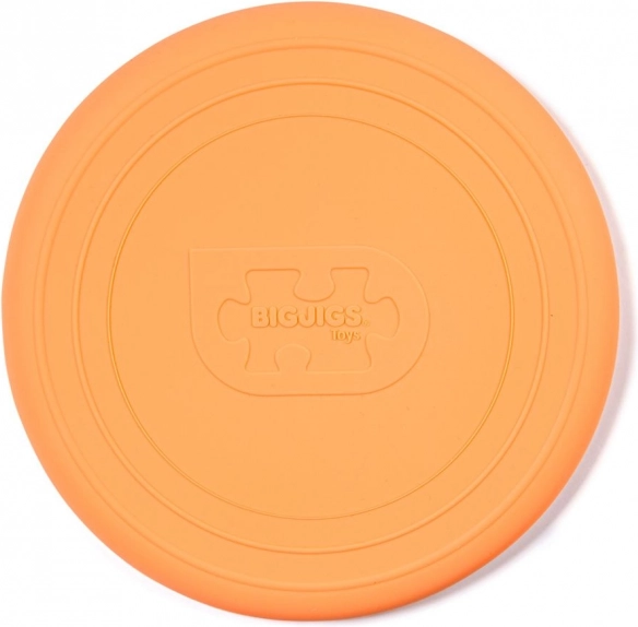 Frisbee in silicone albicocca BIGJIGS TOYS