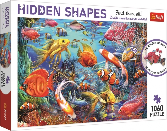 Puzzle Hidden Shapes: Vita Sottomarina