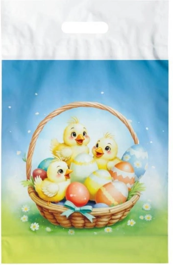 Busta di plastica pasquale L 30 × 46 cm