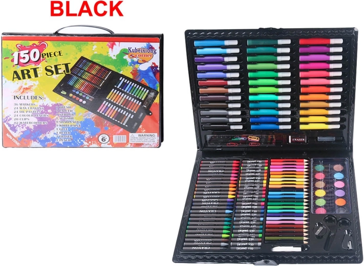 Set artistico in valigetta da 150 pezzi