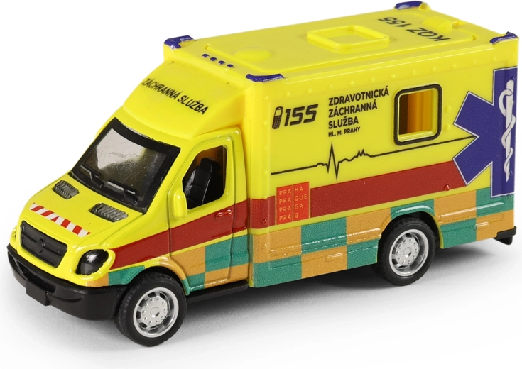 Ambulanza del Servizio di emergenza sanitaria della città di Praga 10 cm