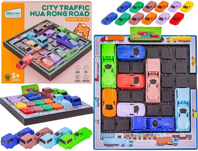 Gioco di logica "Esci dal parcheggio" – rompicapo di parcheggio a scorrimento