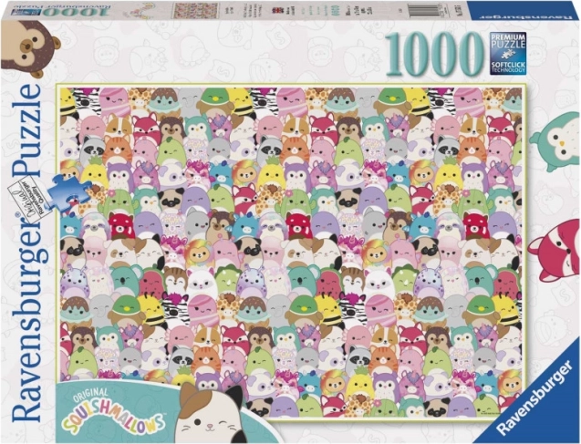 Puzzle 1000 pezzi Ravensburger Squishmallows
