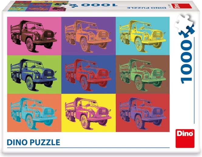 Puzzle Dino Pop Art Tatra 1000 pezzi