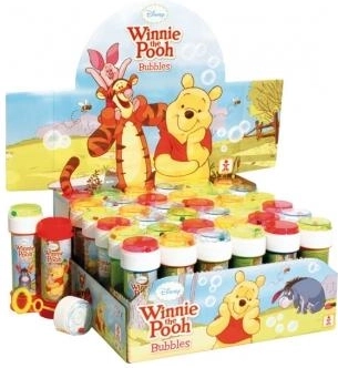 Bolle di sapone Winnie the Pooh 60 ml (espositore 36 pz)