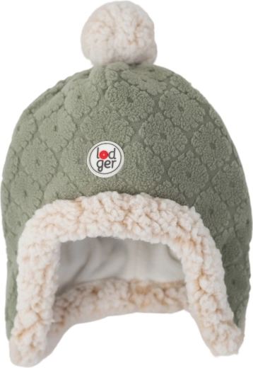 Cappello in pile Lodger Hatter folklore fleece elm (6–12 mesi)