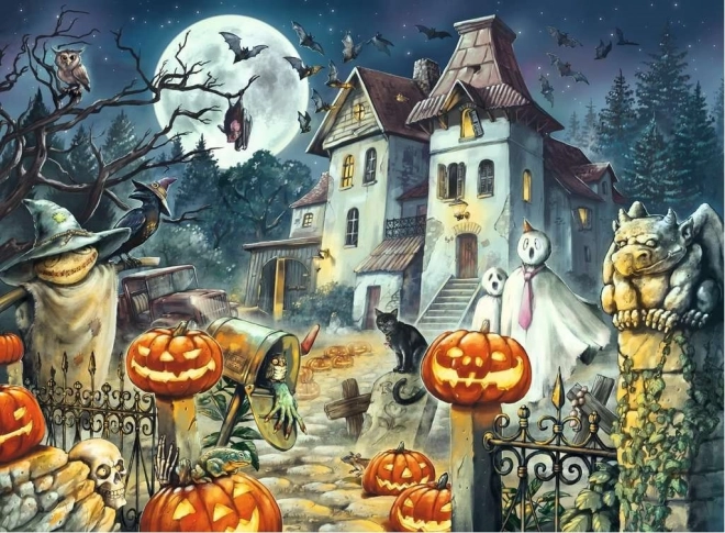 Puzzle Ravensburger casa di Halloween 300 pezzi