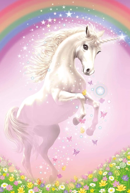 Puzzle Unicorno Rosa 150 pezzi