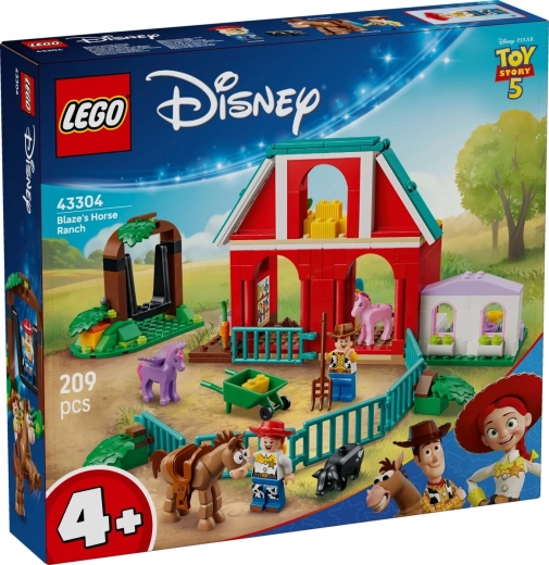 LEGO Disney Pixar Toy Story 5 Ranch di cavalli Blaze