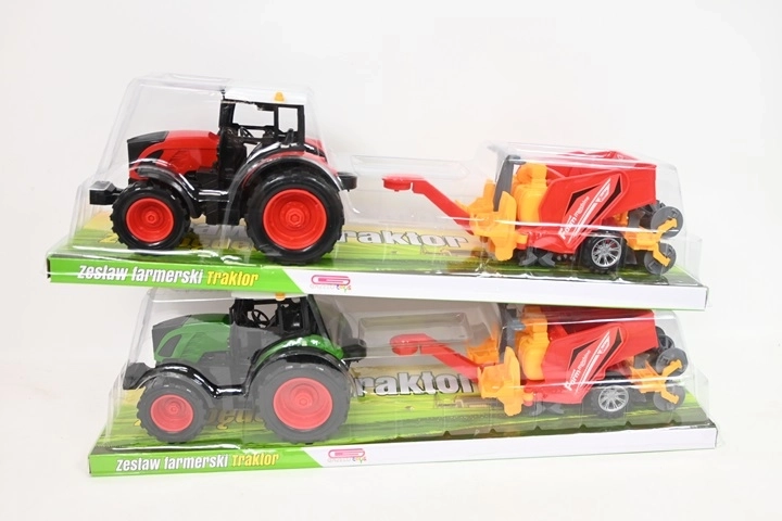 Trattore per bambini con macchina agricola