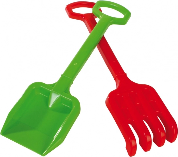 Pala e rastrello per sabbiera
