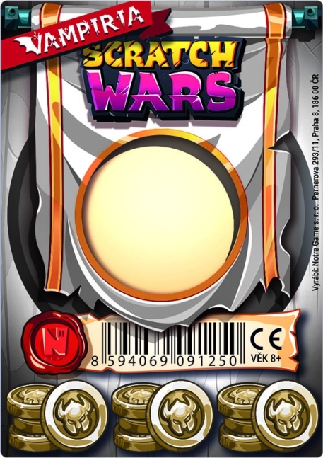 Scratch Wars – carta da grattare arma Vampiria