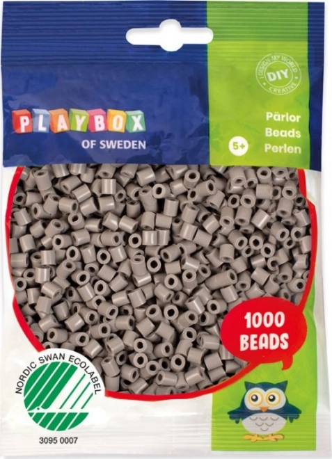 Perline da stirare Playbox grigie 1000 pz