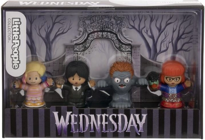 Set di figure Little People Wednesday 4-confezioni