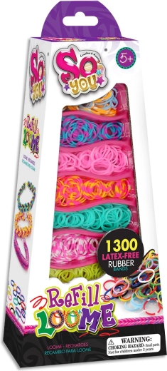 Tasia set di ricambio di elastici 1300 pz