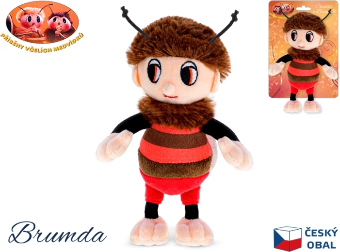 Peluche Brumda di Příběhy včelích medvídků 15 cm