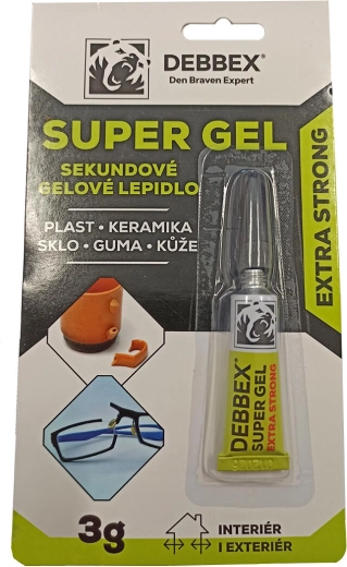 Colla gel istantanea DEBBEX Super Gel 3 g
