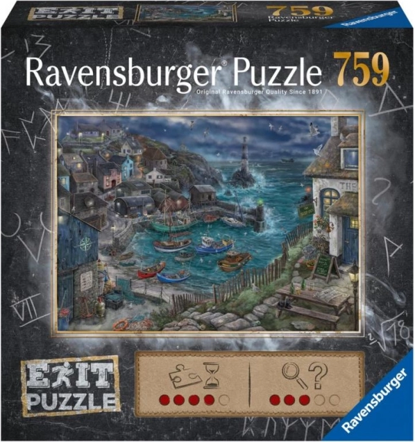 Puzzle escape RAVENSBURGER – villaggio di pescatori, 759 pezzi