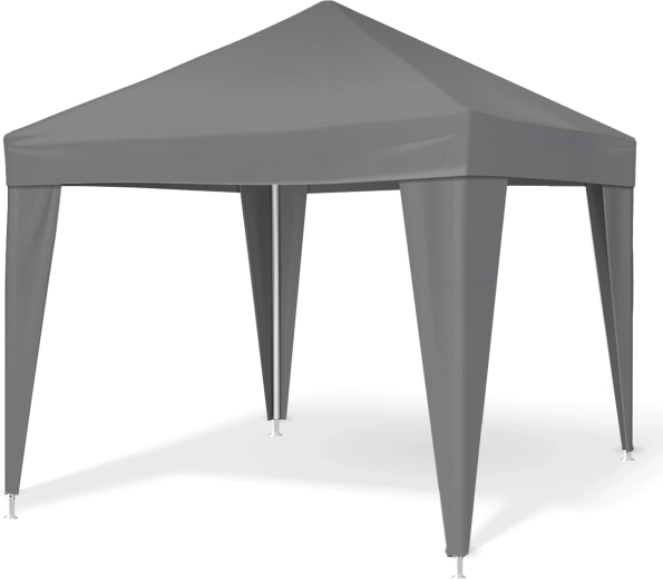 MalTec gazebo commerciale 3×3 m con tetto impermeabile, bianco