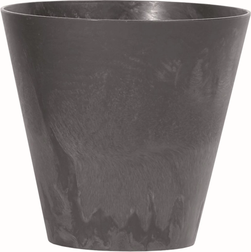 Vaso Tubus effetto cemento 40 cm antracite