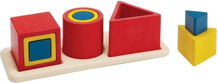Forme geometriche – inserto in legno PlanToys